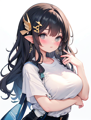 紫色与蓝色的交织：色彩交融的艺术
