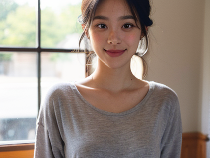 女子陷爱：情感如诗的温柔诉说